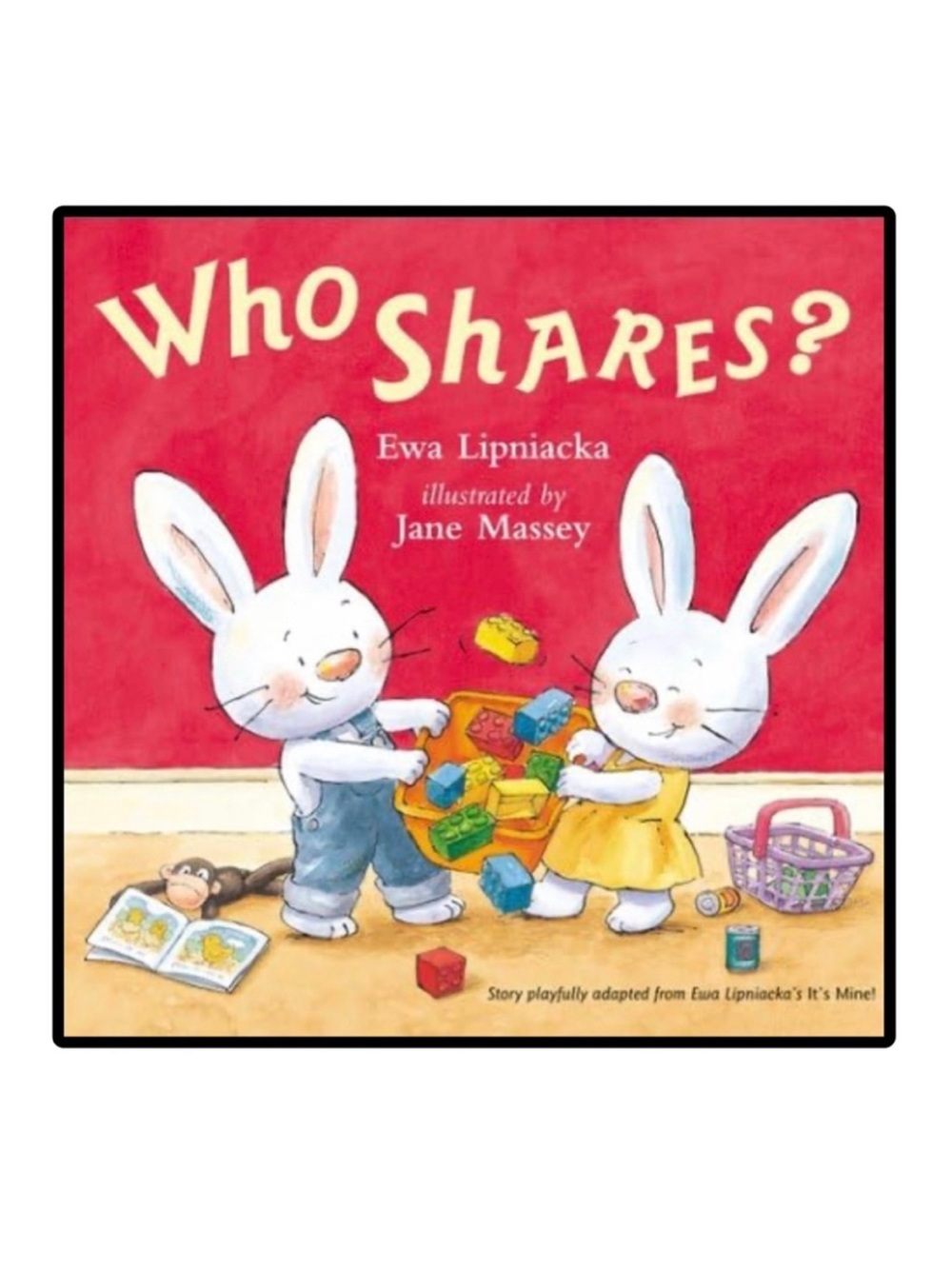 BUNDLE & SAVE🎉 Who Shares? Softcover Kids Book by Ewa Lipniacka